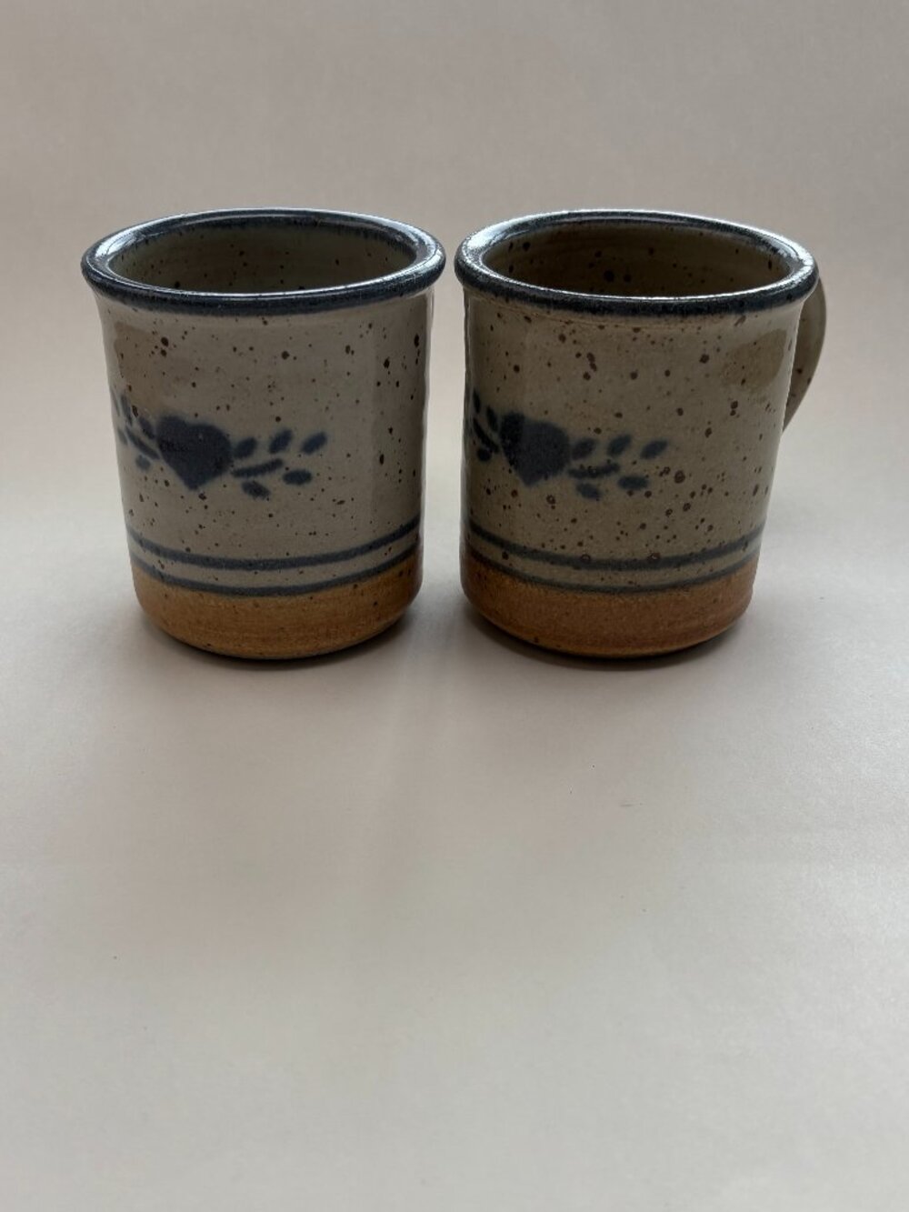 Speckled Stoneware Mugs